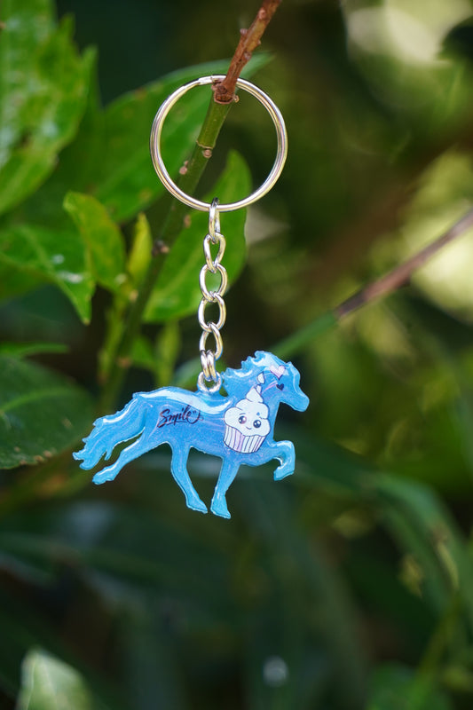 Isländer Schlüsselanhänger „smile“ 🧁