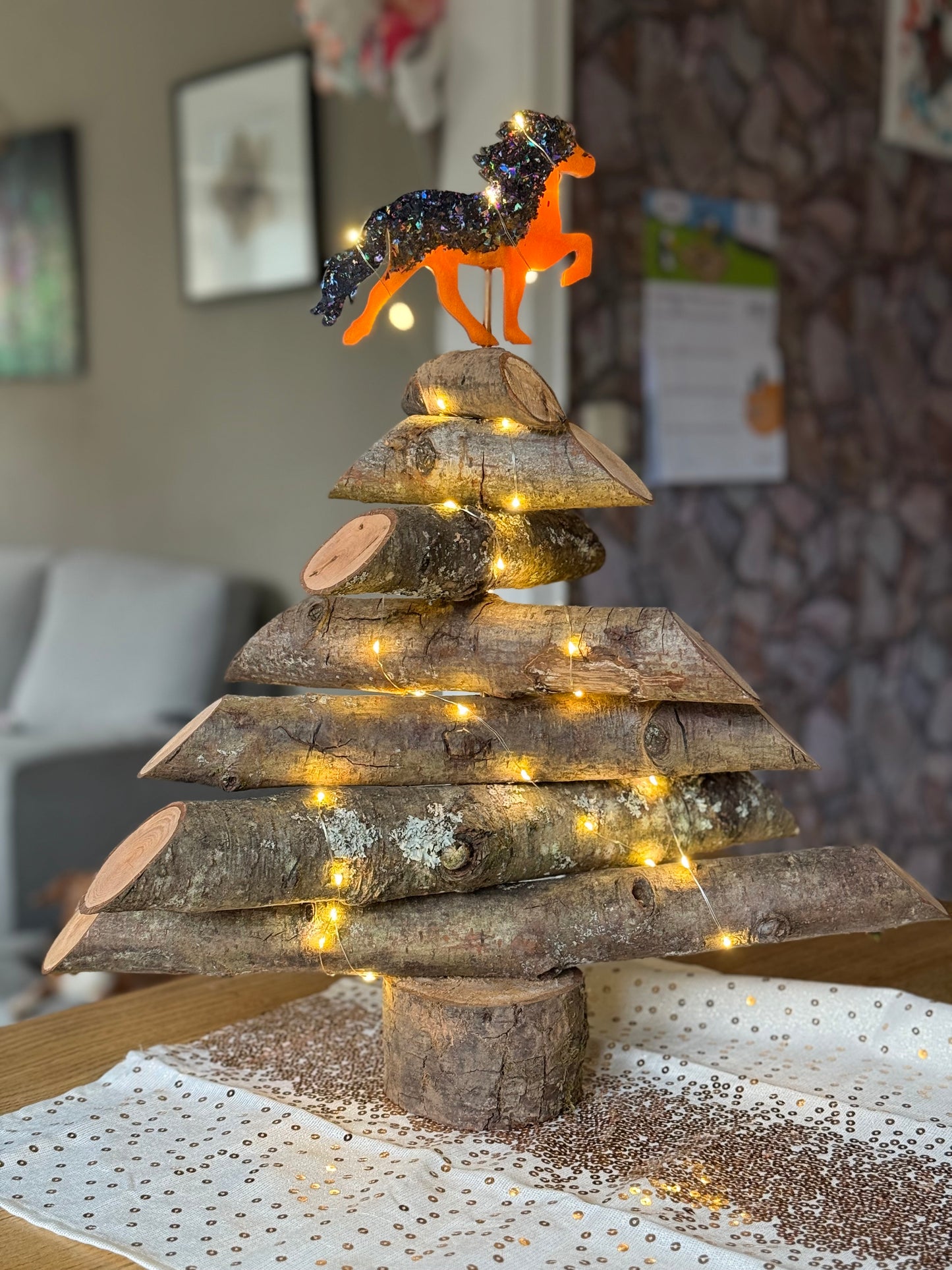 Weihnachtsbaum mit Tölter