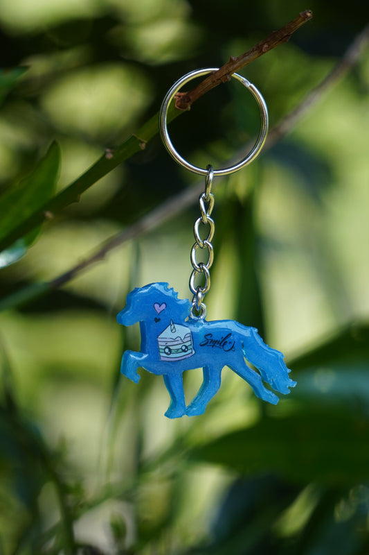 Isländer Schlüsselanhänger „smile“ 🧁