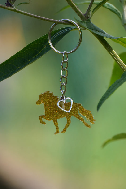 Schlüsselanhänger „Gold“