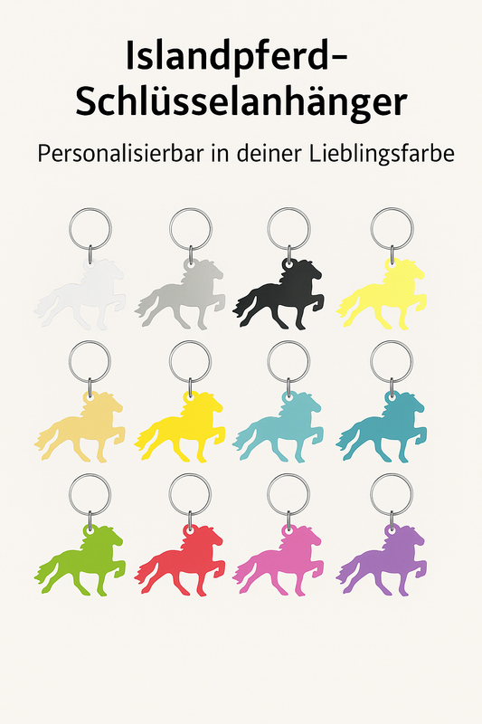 Isländer Schlüsselanhänger selbst gestalten