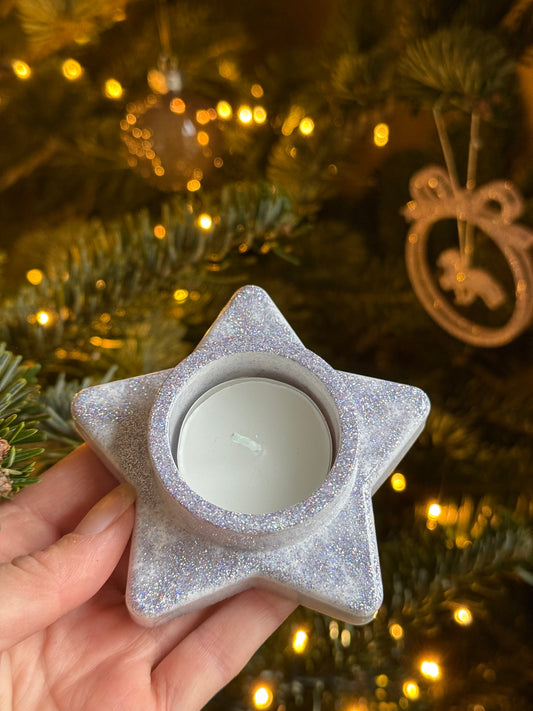 Weihnachtsset weiß-silber