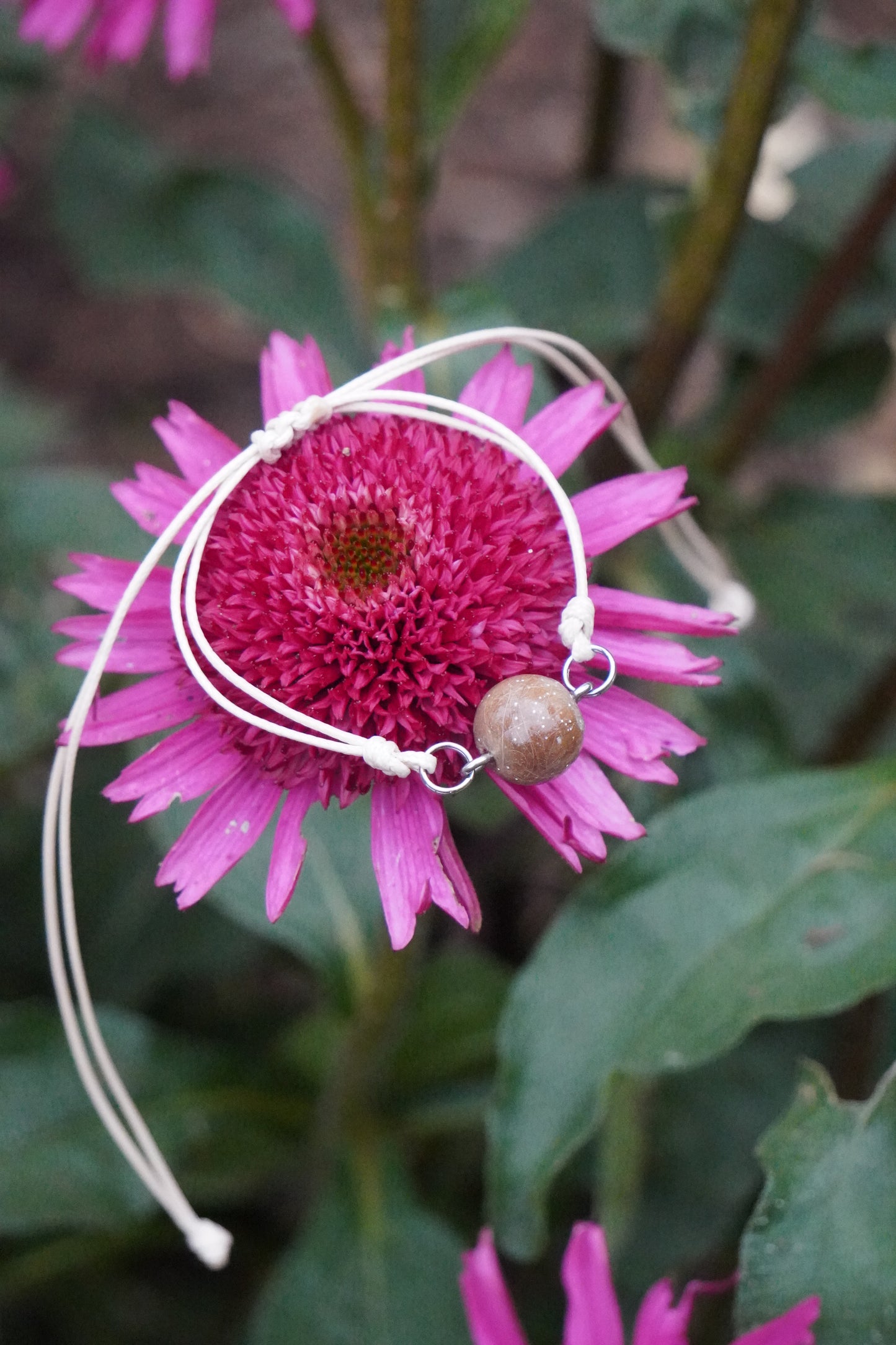 Runde „Treue“ Perle - Kette oder Armband