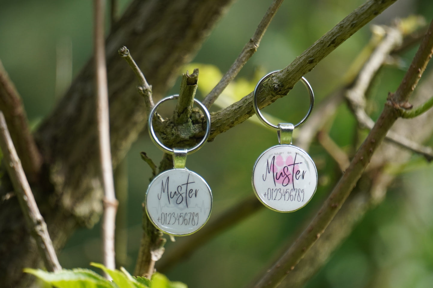 Personalisierbare Marke – fürs Halsband