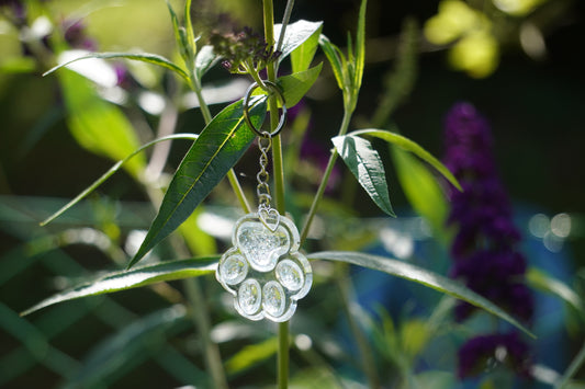 Pfötchen-Anhänger „Glitzer“