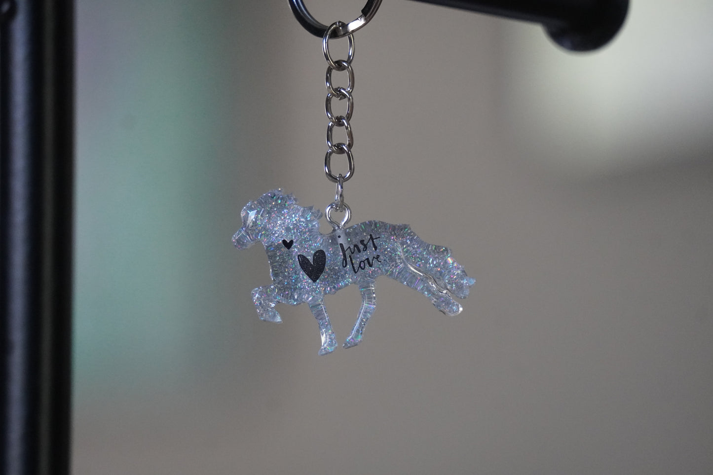 Schlüsselanhänger Islandpferd „just love“